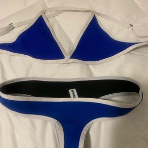 HOAKA blue bikini set